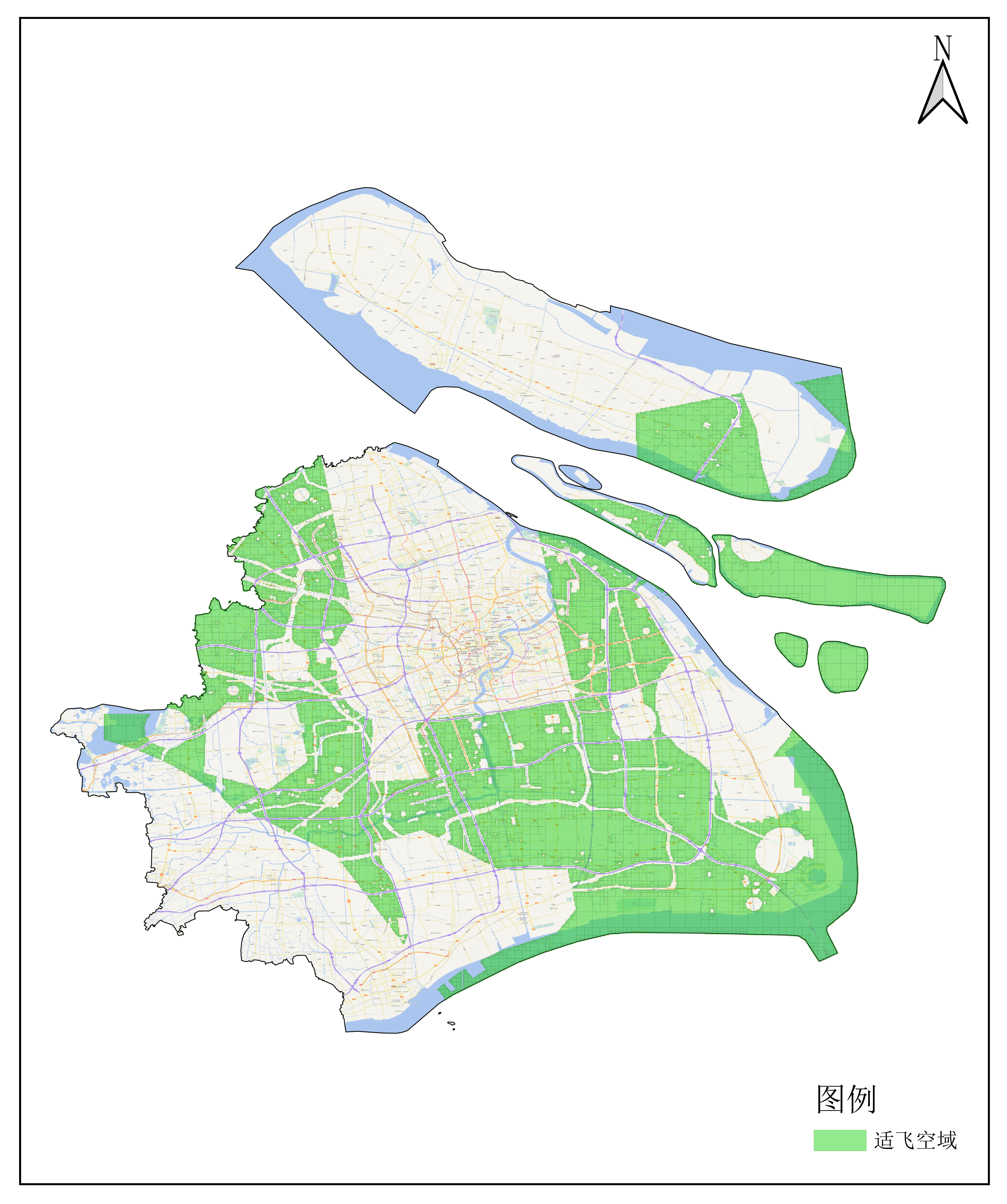 上海市微型輕型小型無(wú)人駕駛航空器適飛空域范圍 .png