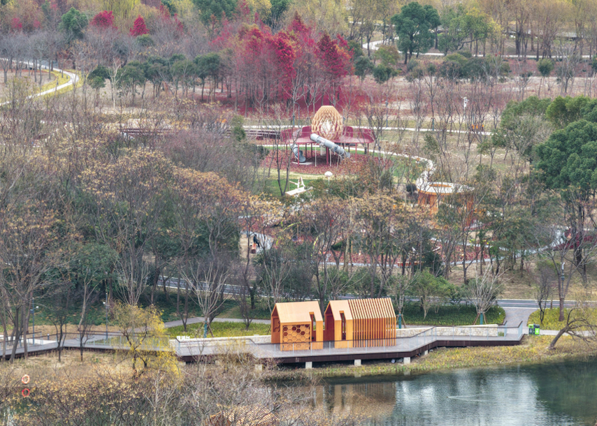 上海環(huán)上公園春節(jié)前實(shí)現(xiàn)全部開放 50座公園如明珠 生態(tài)項(xiàng)鏈成形 給市民送上馬年新春頭一份“大禮包”